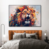 Toile - Lion Power